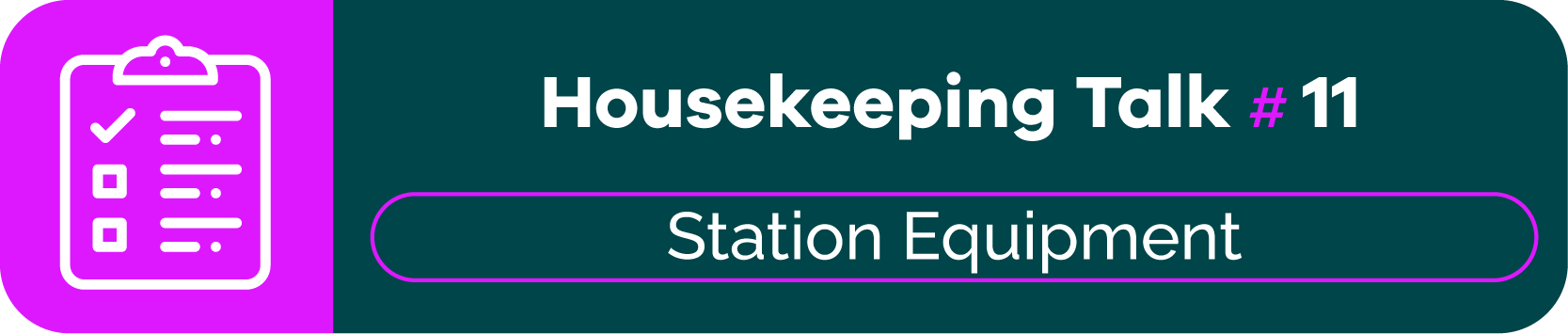 Housekeeping Talks #11